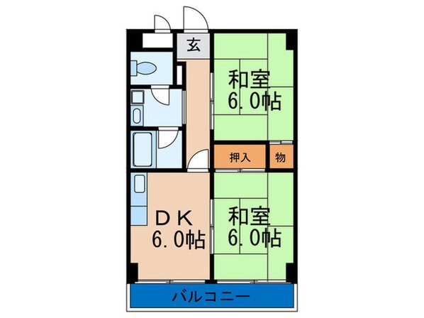 ロータリーマンションの物件間取画像